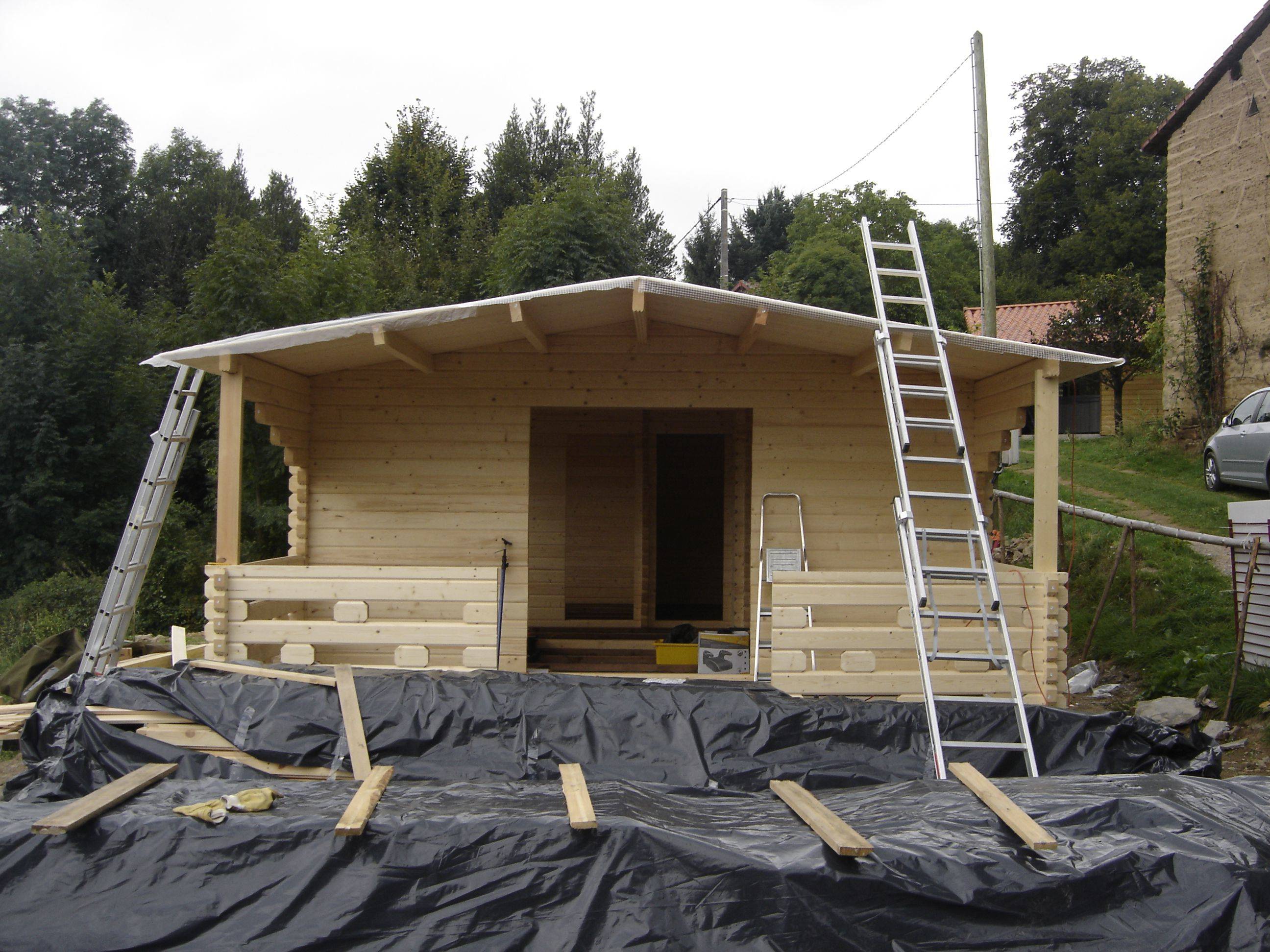 Moderní montovaná chata HYMER 42m²